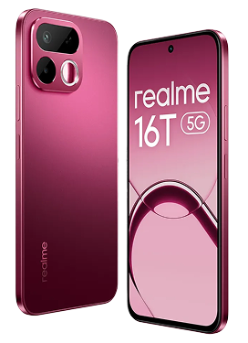 realme 16T 5G front and back