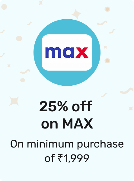 25% off on Max