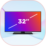 32 inch tv image