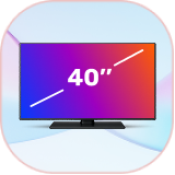 40 inch tv image