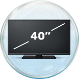 40 inch tv image
