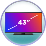 43 Inch TV image