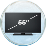 55 inch tv image