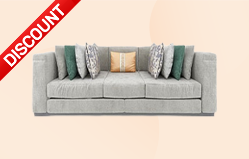 Bajaj finserv shop sofa set