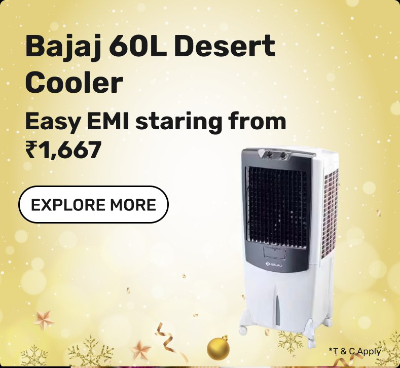 Bajaj 60L desert air cooler