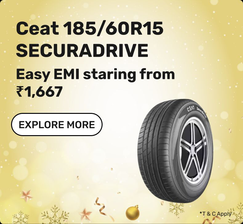 Ceat R15 SECURADRIVE Tyres