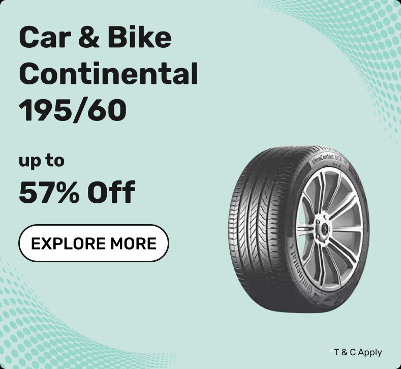 Up to 5% off on tyres