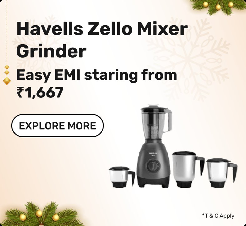 Havells zello mixer grinder