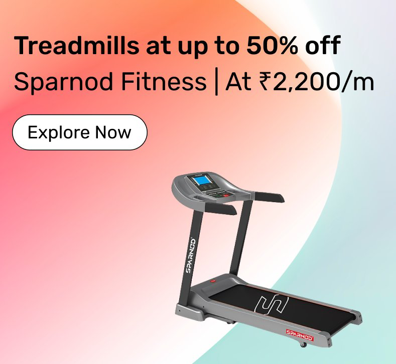 Treadmills at up to 50% off