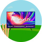 40 inch tv image