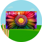 50 inch tv image