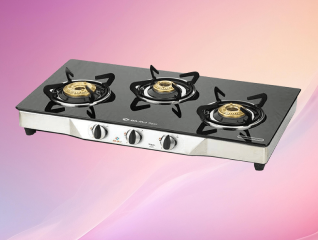 Bajaj gas stove 3 burner price best sale