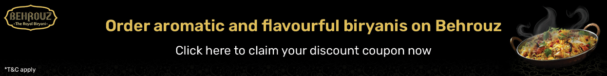 Behrouz biryani coupon code best sale new user