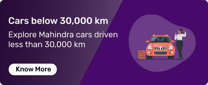 Cars below 30,000KM