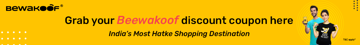 Bewakoof coupons discount