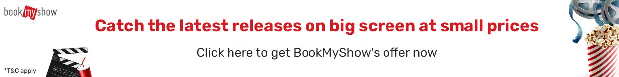 Bookmyshow coupon best sale code new user