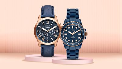 Men's fossil watches discount for sale online