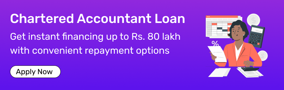 Chartered Accountant Loan
