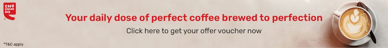 कैफे कॉफी डे ऑफर