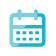A calendar symbol to specify repayment of your loan