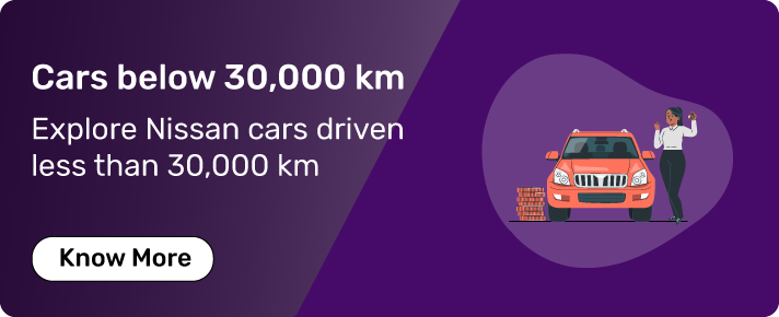 Cars below 30,000KM