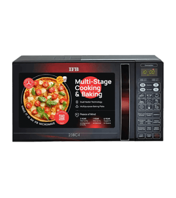 clp_microwaveovens_topsellingifbmicrowaveovens_ifb23bc4convectioncapacity23ldefrostmicrowaveovenblackplusflora_5_21jan26