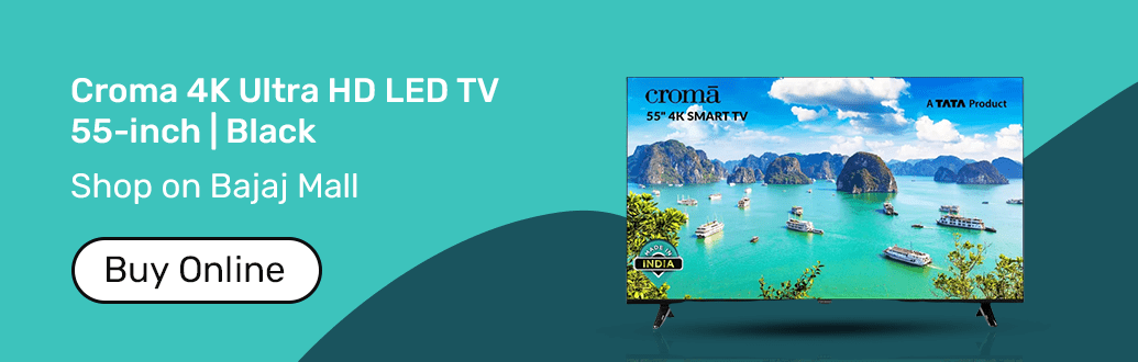 Croma TV black