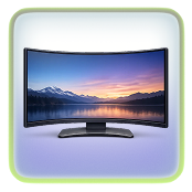 कर्व TV image