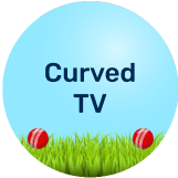 Curved TV image