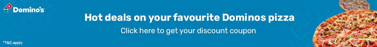 डोमिनोज़ कूपन कोड