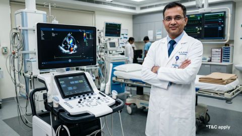 Echo Machine for Cardiac Care