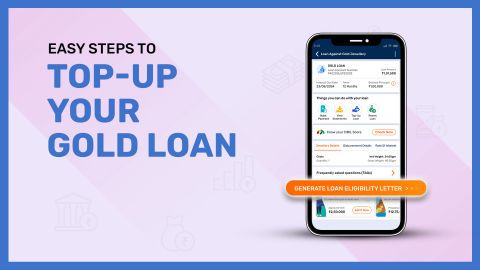 How to top-up your Gold Loan