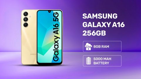 Make a statement with Samsung A16 5G 256GB Gold