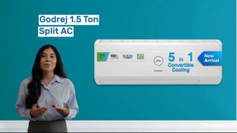 Reliable cooling with Godrej Split AC