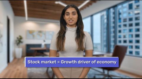 What are the functions of the stock market?