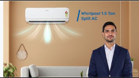 Experience the Whirlpool 1.5 Ton 5 Star Split for top perfor