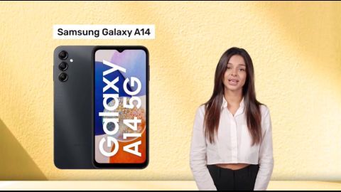 Get Clear photos with the Samsung A14 128GB 4GB black