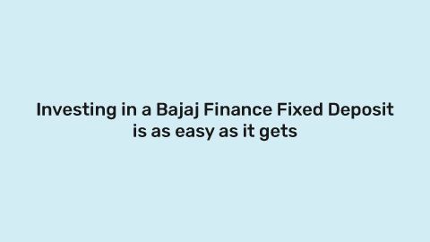 Bajaj Finance Fixed Deposit