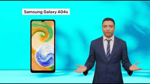 Experience the Samsung Galaxy A04s