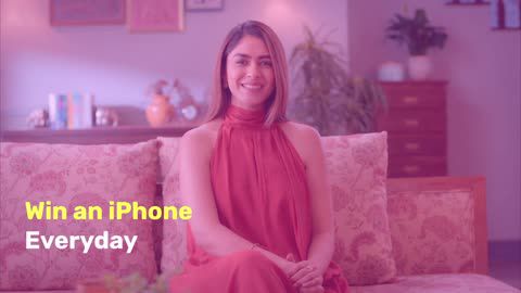 Win an iPhone daily in Blockbuster EMI Days? Mrunal Thakur explains