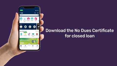 How to download the No Dues Certificate for your closed loan