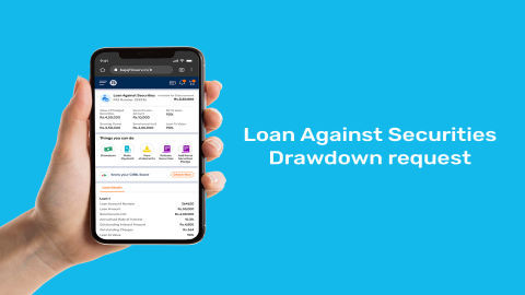 How to raise a drawdown request for your Loan Against Securities
