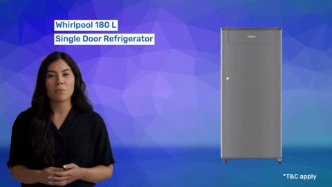 Try the 180L, 1-star Grey model