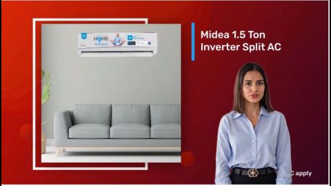 Midea Inverter Split AC for ultimate comfort