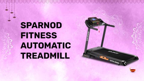 Stay fit, stay active with Sparnod treadmills!