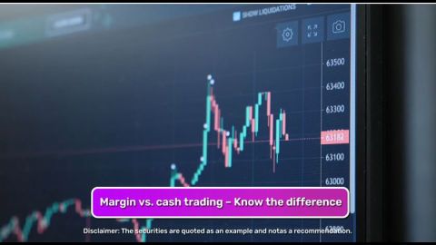 How do margin and cash trading differ?