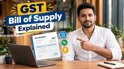 GST Bill of Supply Explained