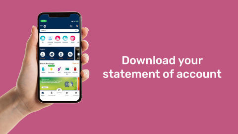 How to download your statement of account