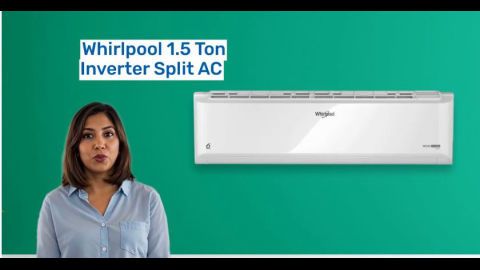 Enjoy comfort with Whirlpool Inverter Split AC