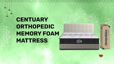 Upgrade your sleep comfort with Centuary Sleepables on Easy EMIs